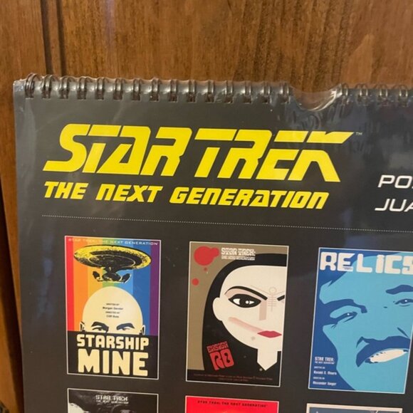 New Star Trek 2020 Poster Calendar: The Next Generation Posters by Juan Ortiz - Picture 6 of 9